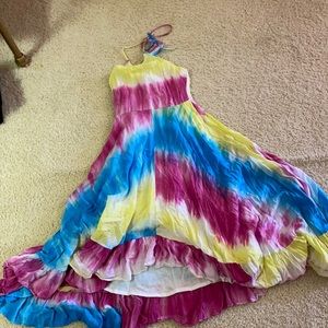 E land multi color dress size 12